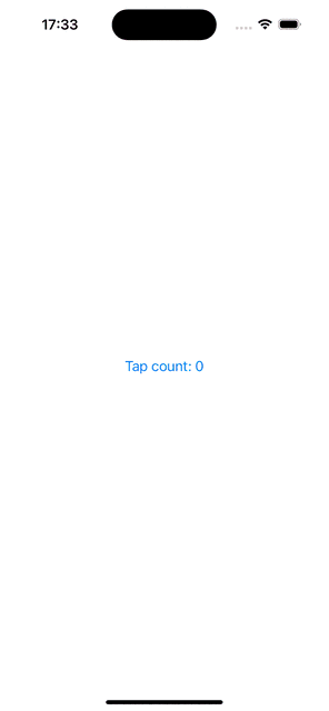 Gif which shows a counter keeping track of the number even when it is closed